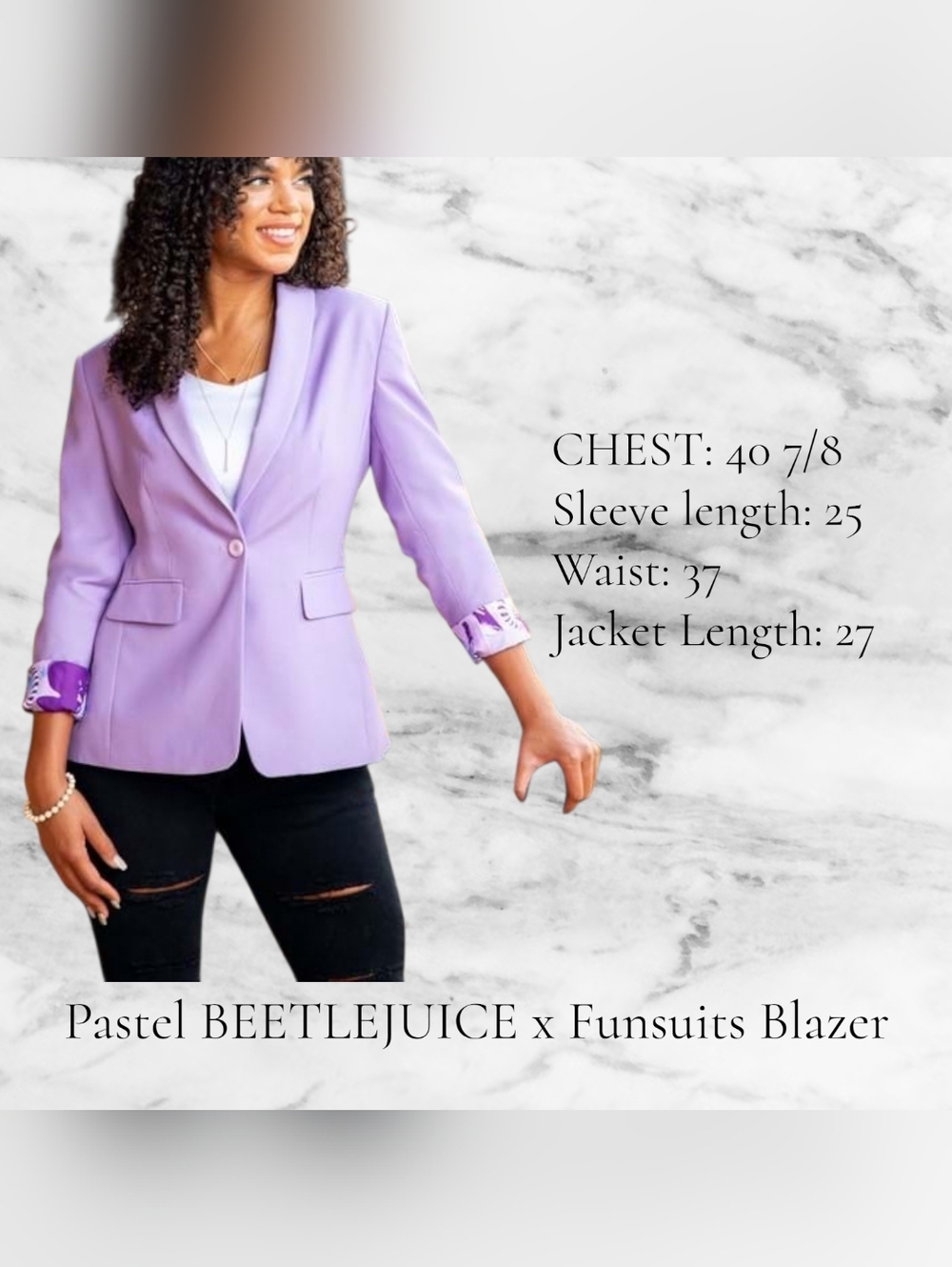 Pastel Women’s Beetlejuice Blazer - Size 8